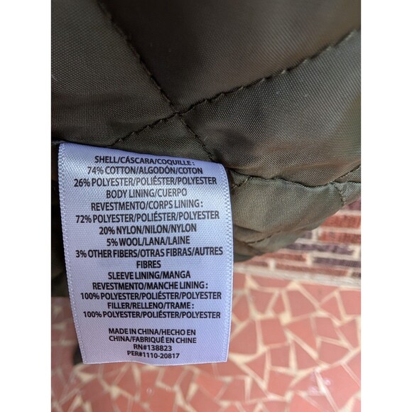 Cody James Men's Mansfield Oilskin Field Coat-Hunter Green-Sz Small - Picture 8 of 10